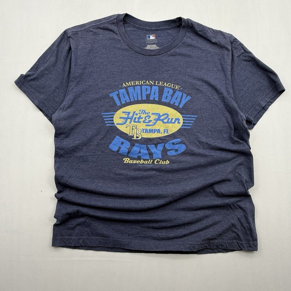Tampa Bay Devil Rays MLB T shirt size large with tags 100% cotton